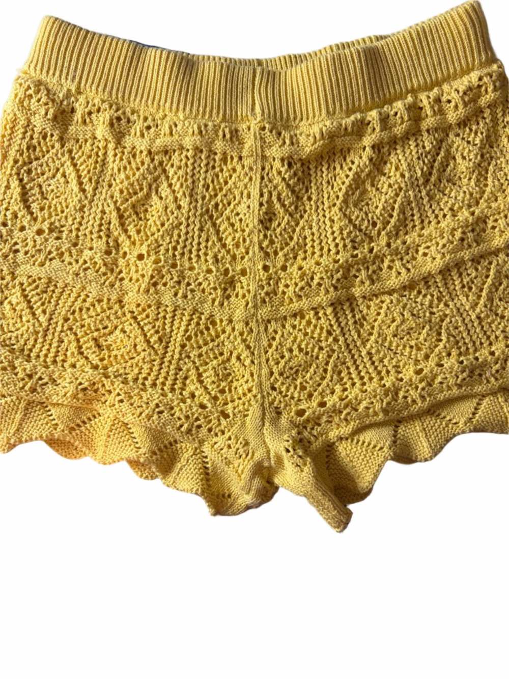 A New Day Women's Geometric Crochet Shorts | EUC | Sz S - Picture 3 of 6